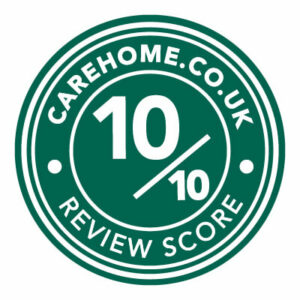 10 out of 10 rating on carehome.co.uk
