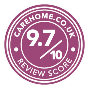 Carehome.co.uk rating icon of 9.7 out of 10